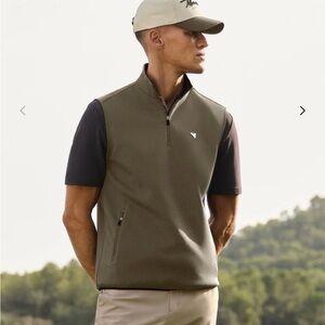 Macade Therma Vest Gray golf Men’s sz small $148